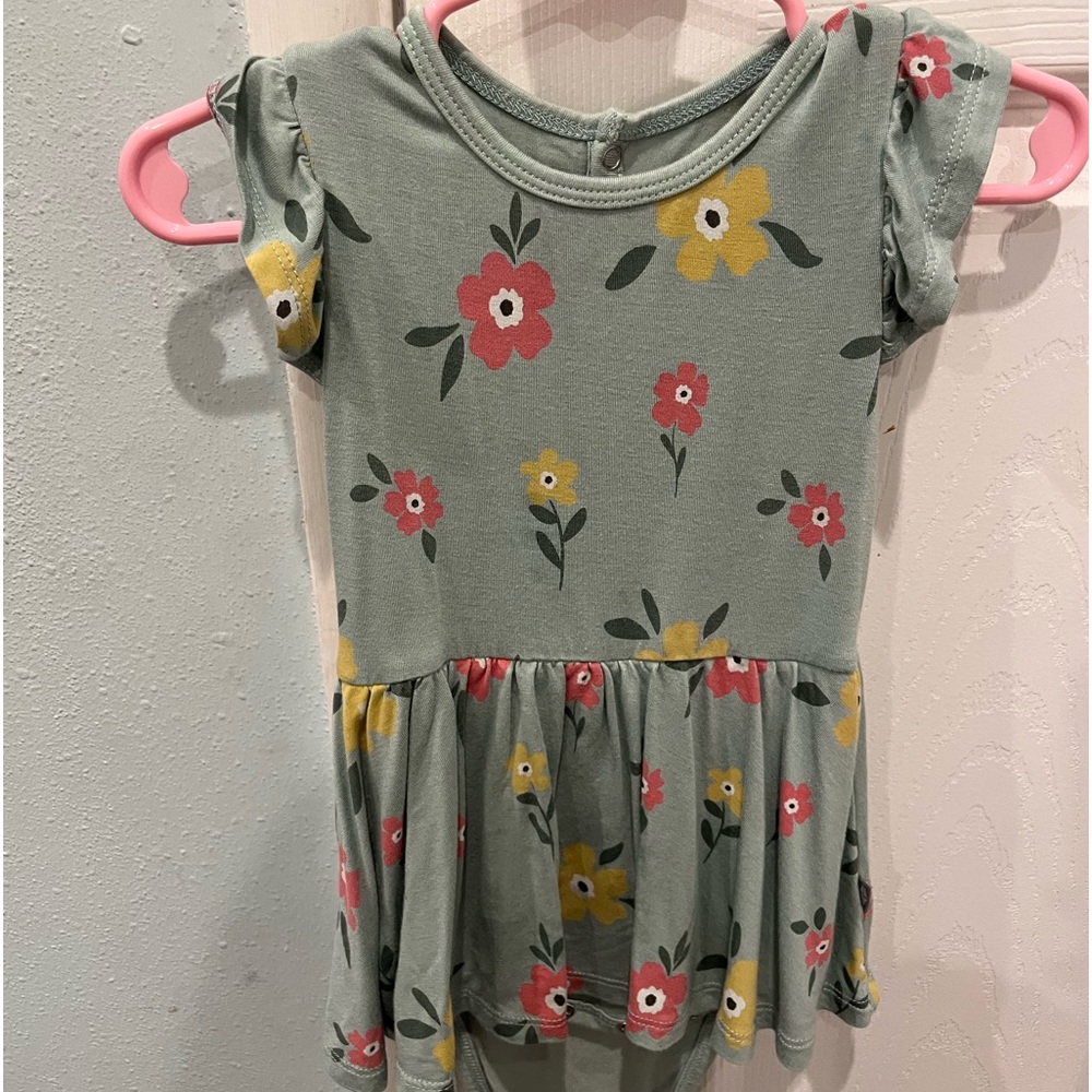 Kyte baby buttercup bodysuit twirl dress